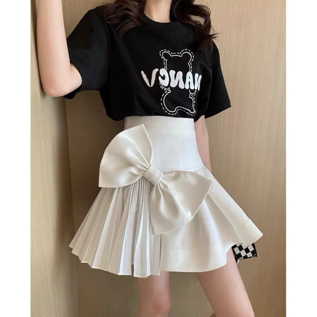 High Waist Slimming Anti-Glare Short Skirt